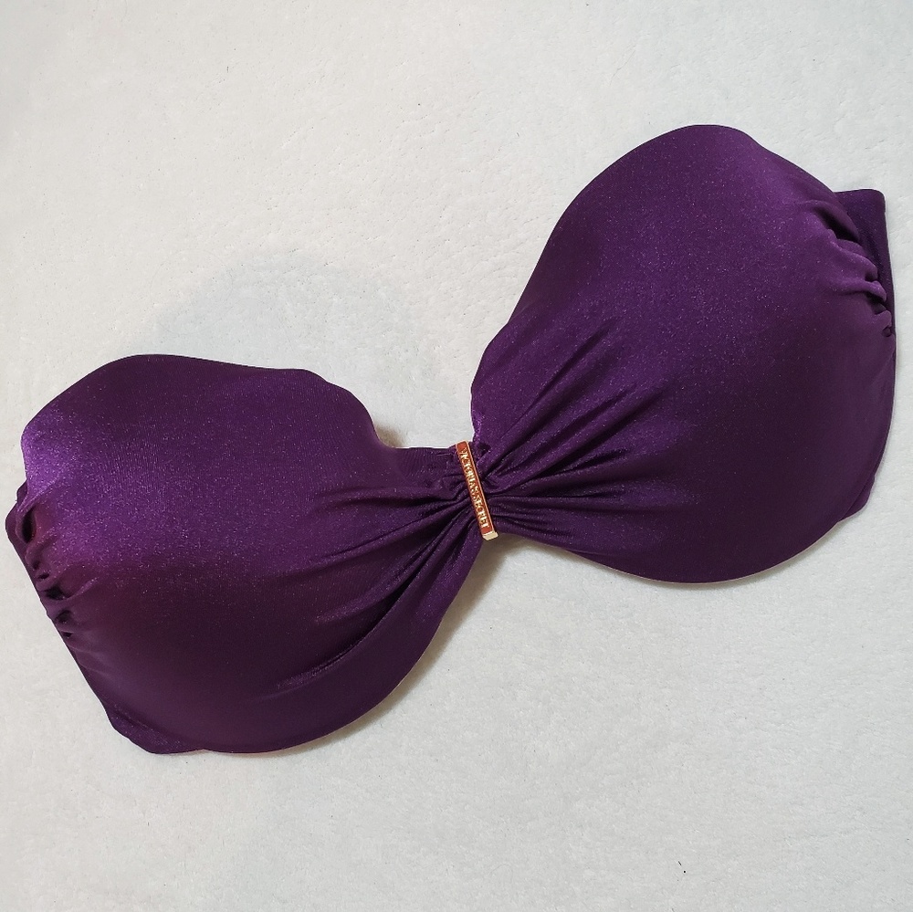 Victoria’s Secret Purple Strapless Bikini Top 36DD
